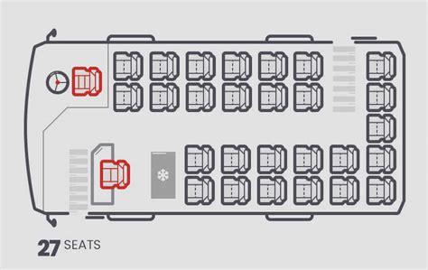 red coach seating chart